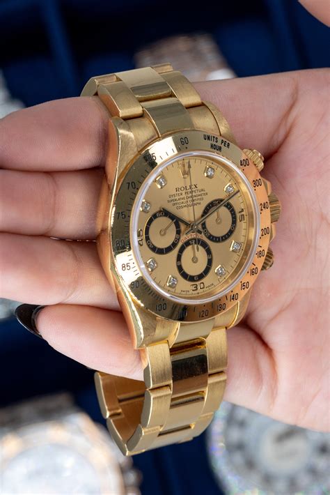 gold rolex daytona|rolex daytona full gold.